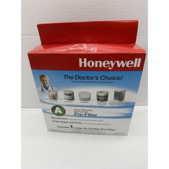 Honeywell HRF-AP1 Large Air Purifier Replacement Pre-Filter, Odor Reducing - Picture 1 of 5